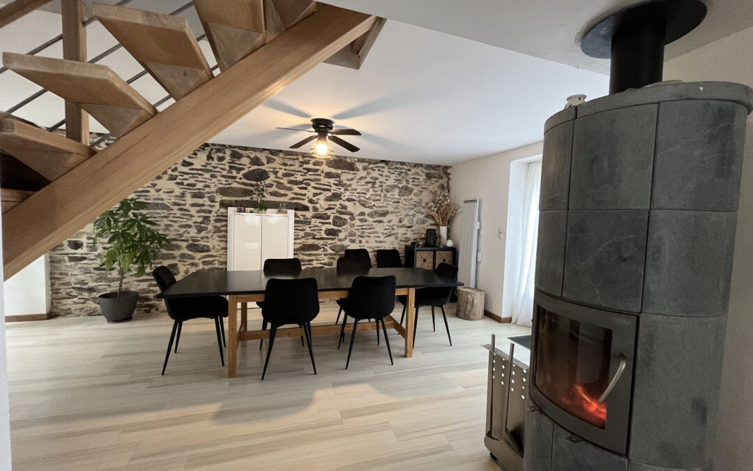 &lsquo;CLARA&rsquo; – Maison de bourg – 6 pièces